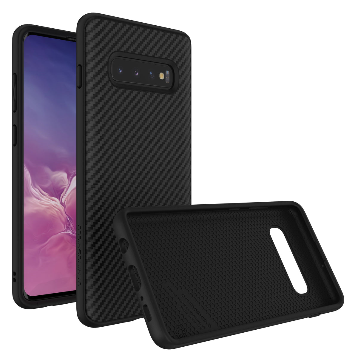 RhinoShield SolidSuit Carbon Fibre Protective Case For Samsung Galaxy S10  Plus | Mac Addict