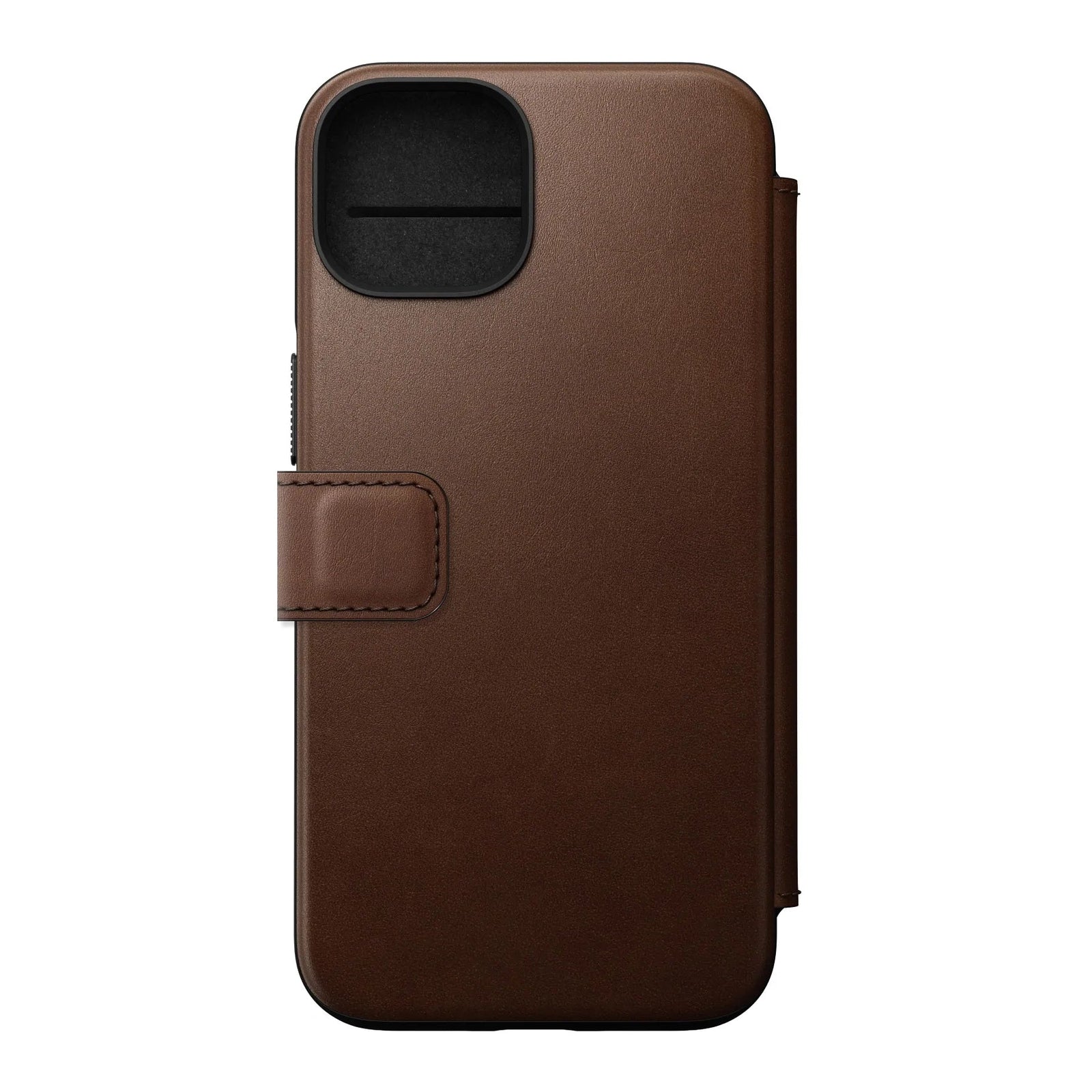 Nomad Modern Horween Leather Folio Case iPhone 14 Pro Max