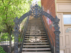 Escalier Lépine de nos jours - Archives de la Ville de Québec 