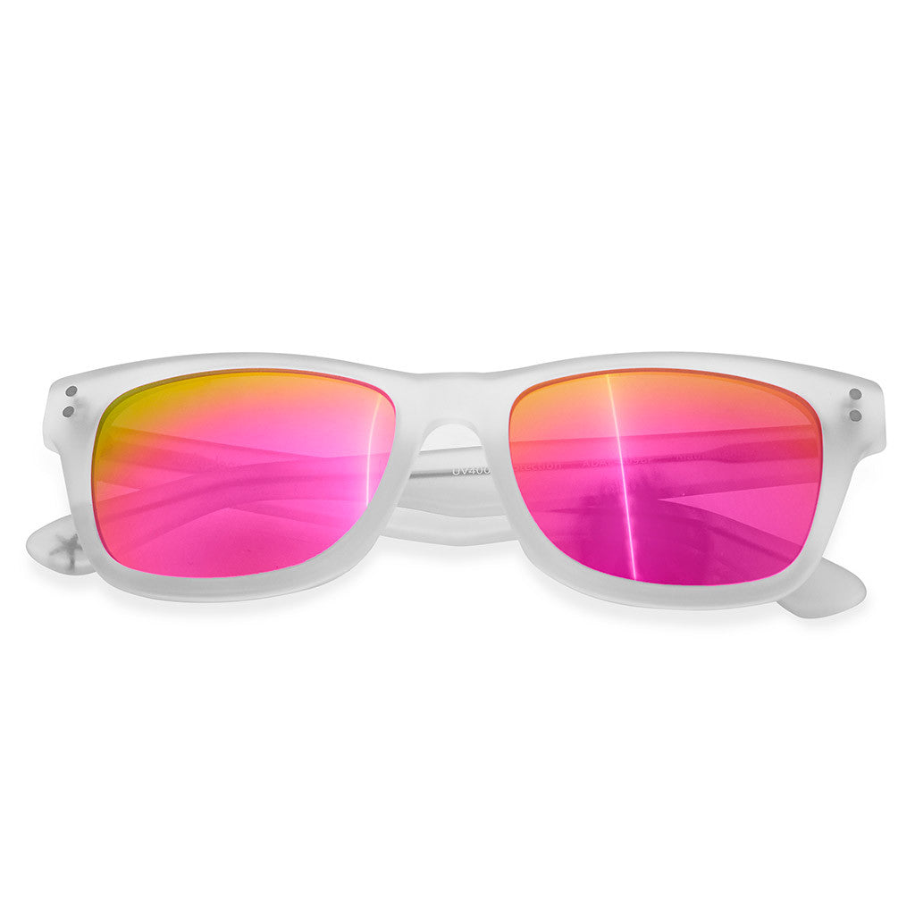 Kids Sunglasses - Bondi - Pink Mirror Lens – Surlaplage