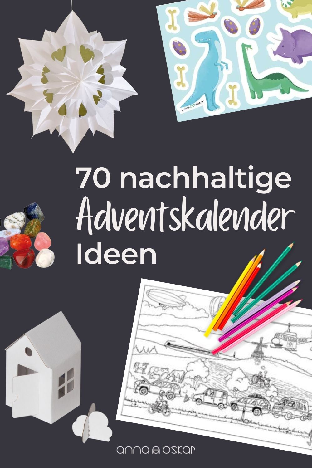 70 Ideen für einen nachhaltigen Adventskalender für die ganze Familie