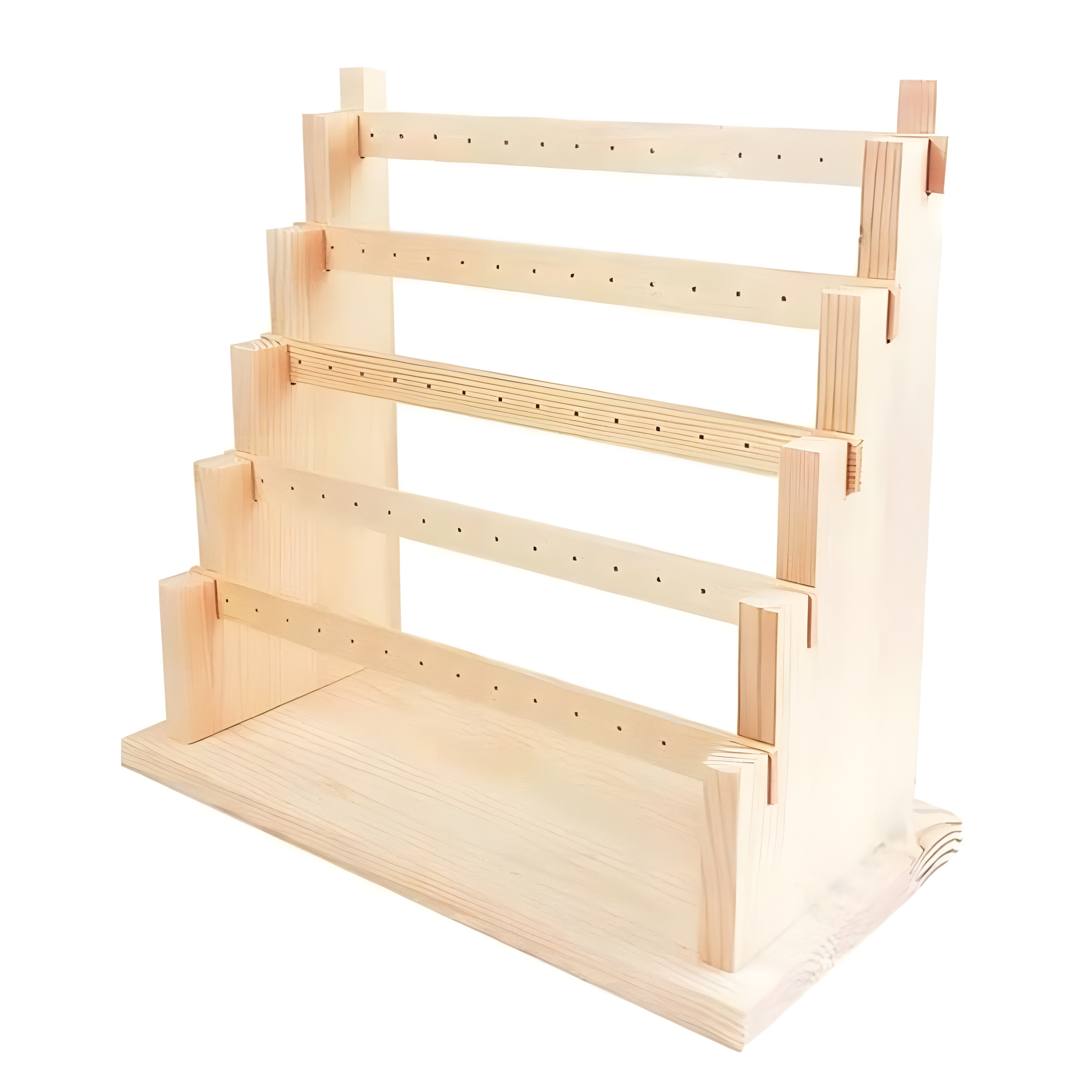 Wooden sales earring display