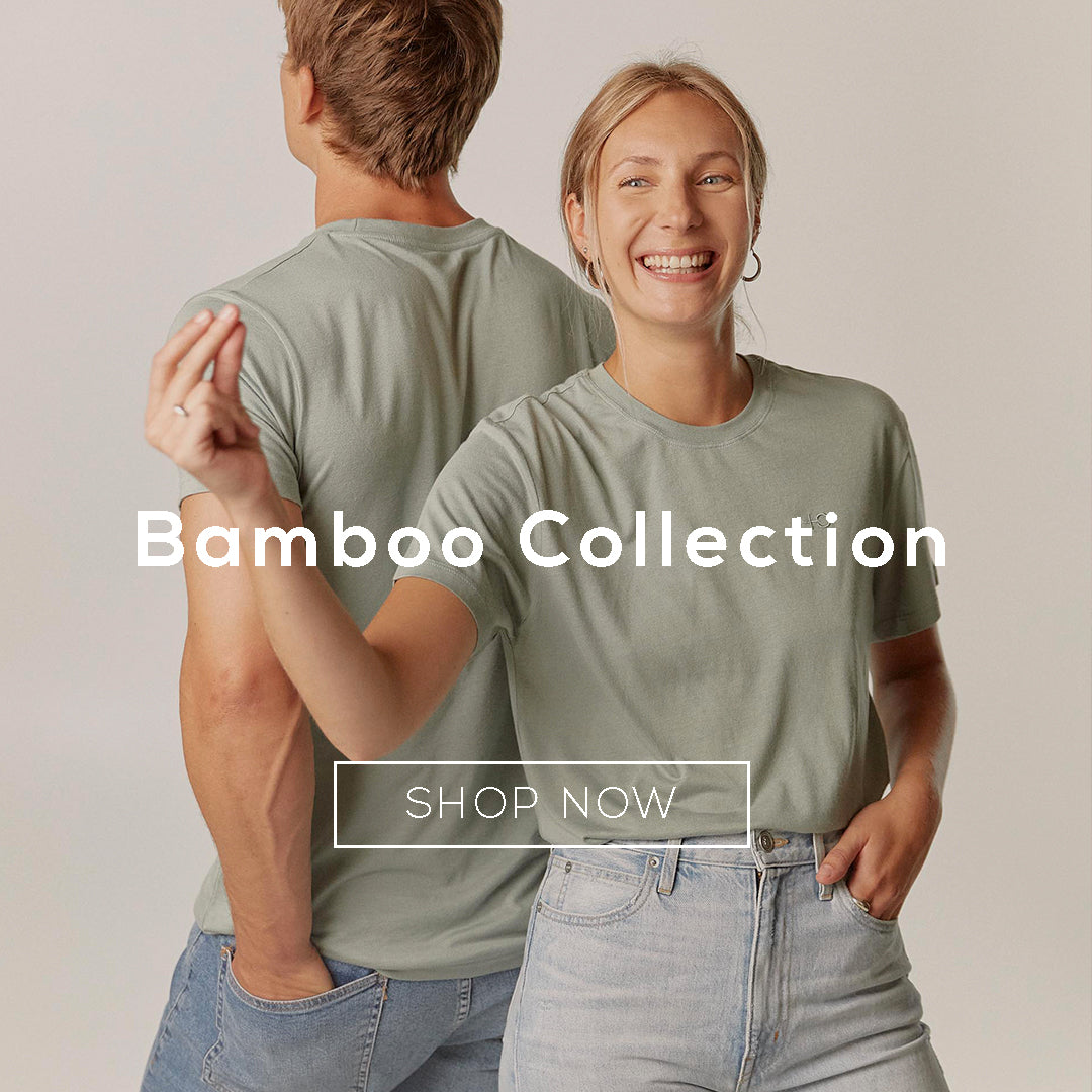 Man and Woman in bamboo clothes