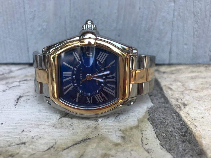 cartier blue watch limited edition