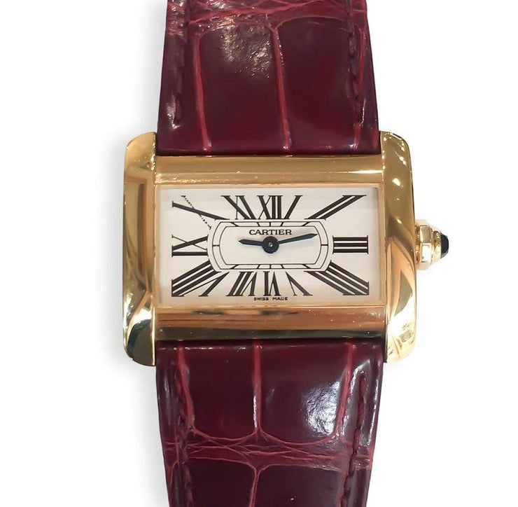 Pre-Owned Cartier Tank Divan \