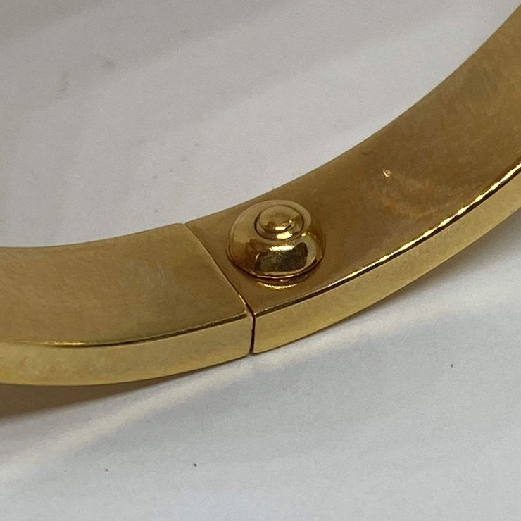 Pre Owned Lady S Cartier Love Bangle Bracelet 18k Yellow Gold 17 B603 Mark Areias Jewelers