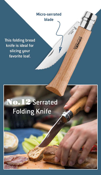 No.12 Serrated Folding Knife