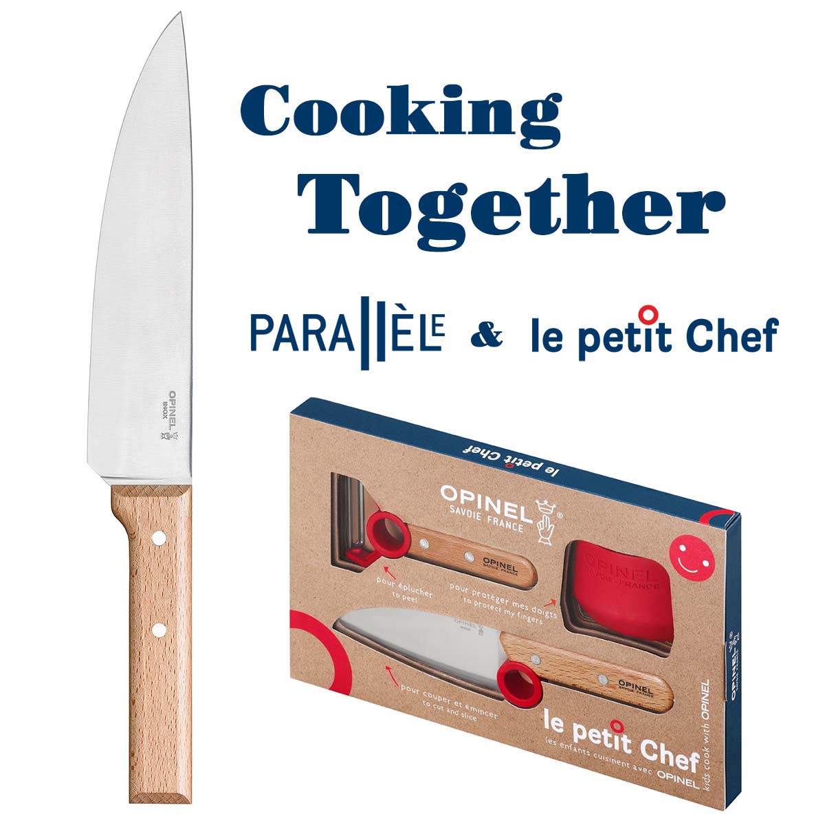 Cooking Together Kit - Le Petit Chef x Your choice of Chef Knife