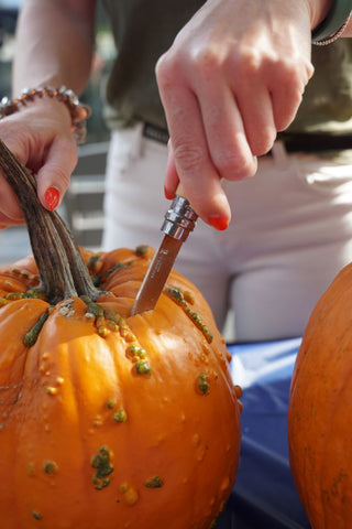 Pumpkin Carving with Opinel USA Halloween