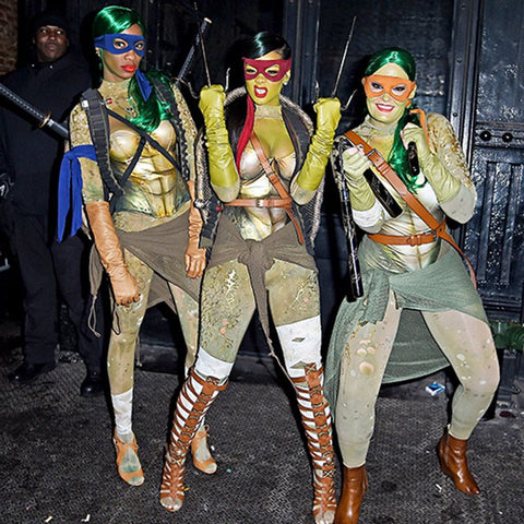 Ninja Turtles Vintage 1990s Halloween Costume Outfits