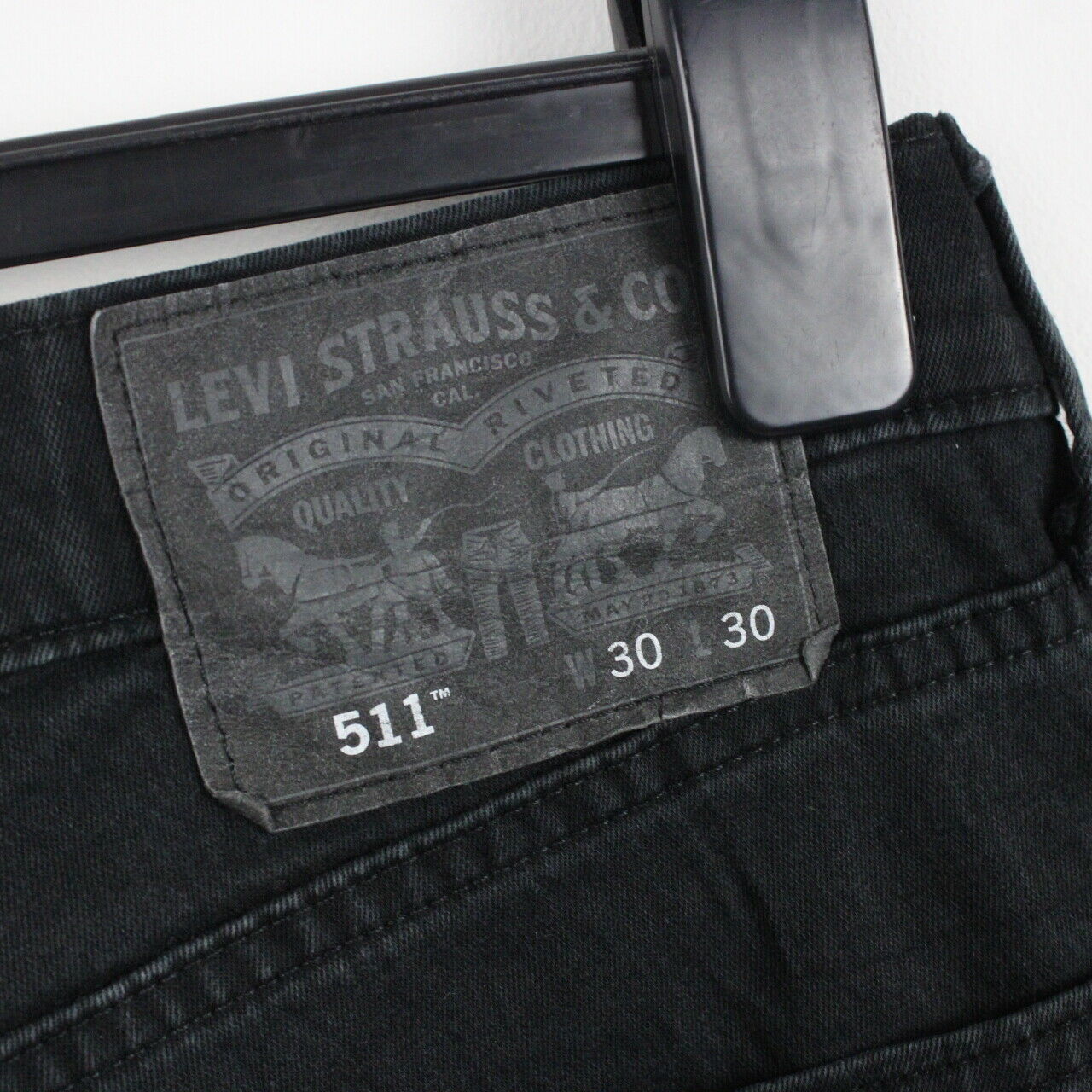 LEVIS 511 Jeans Black | W30 L30 – GPS Vintage