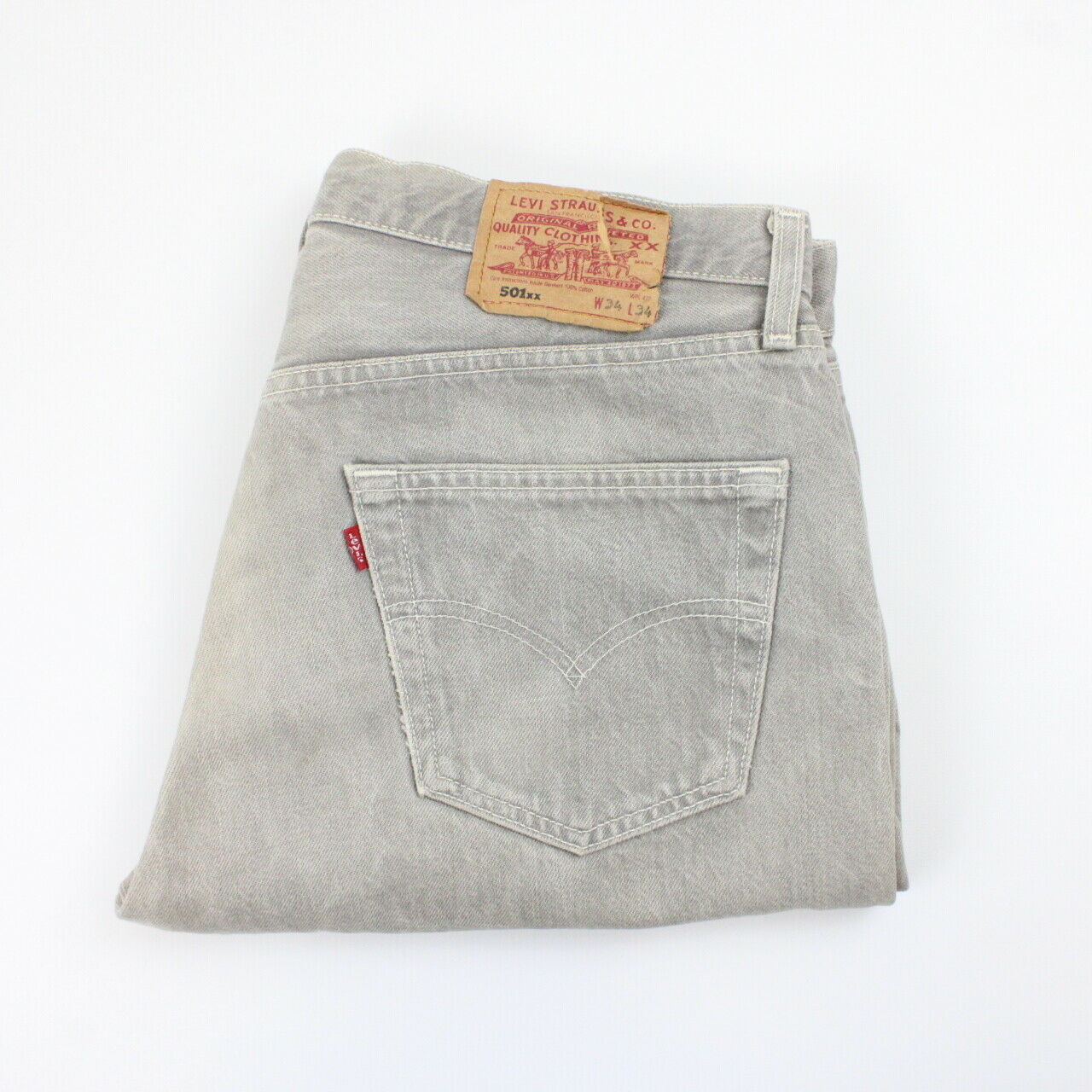 LEVIS 501 XX Jeans Grey | W34 L28 – GPS Vintage