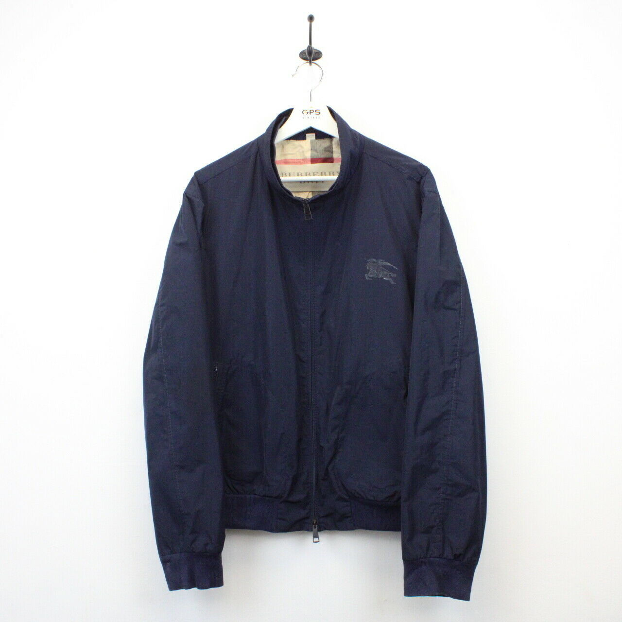 BURBERRY BRIT Harrington Jacket Navy Blue | XL – GPS Vintage