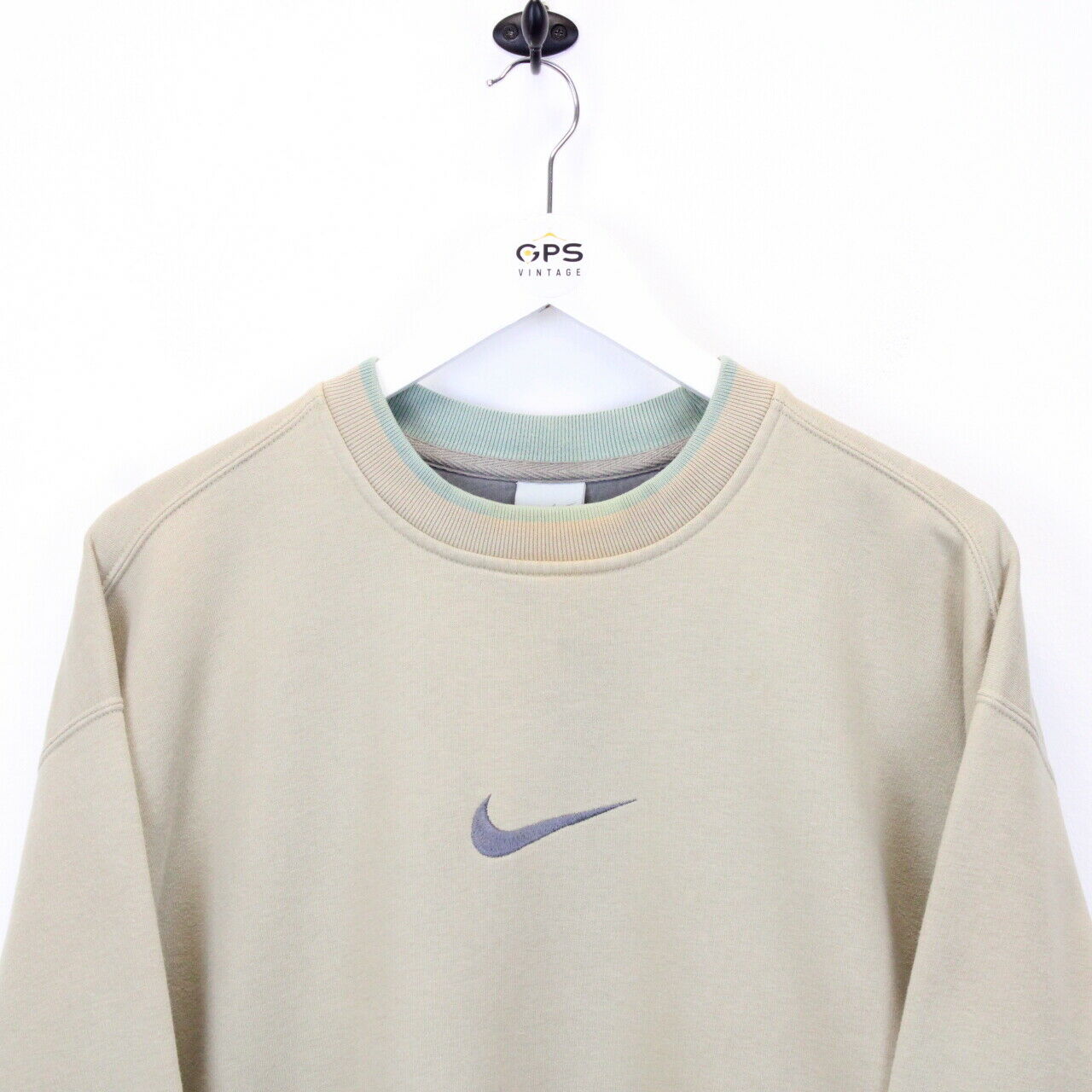 mens beige nike sweatshirt