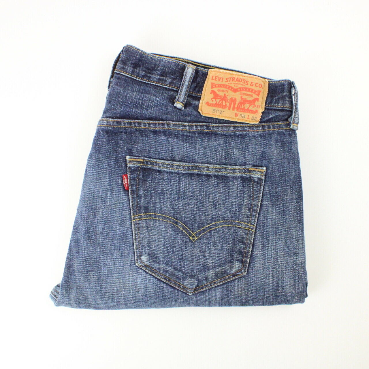 LEVIS 501 Jeans Mid Blue | W38 L28 – GPS Vintage