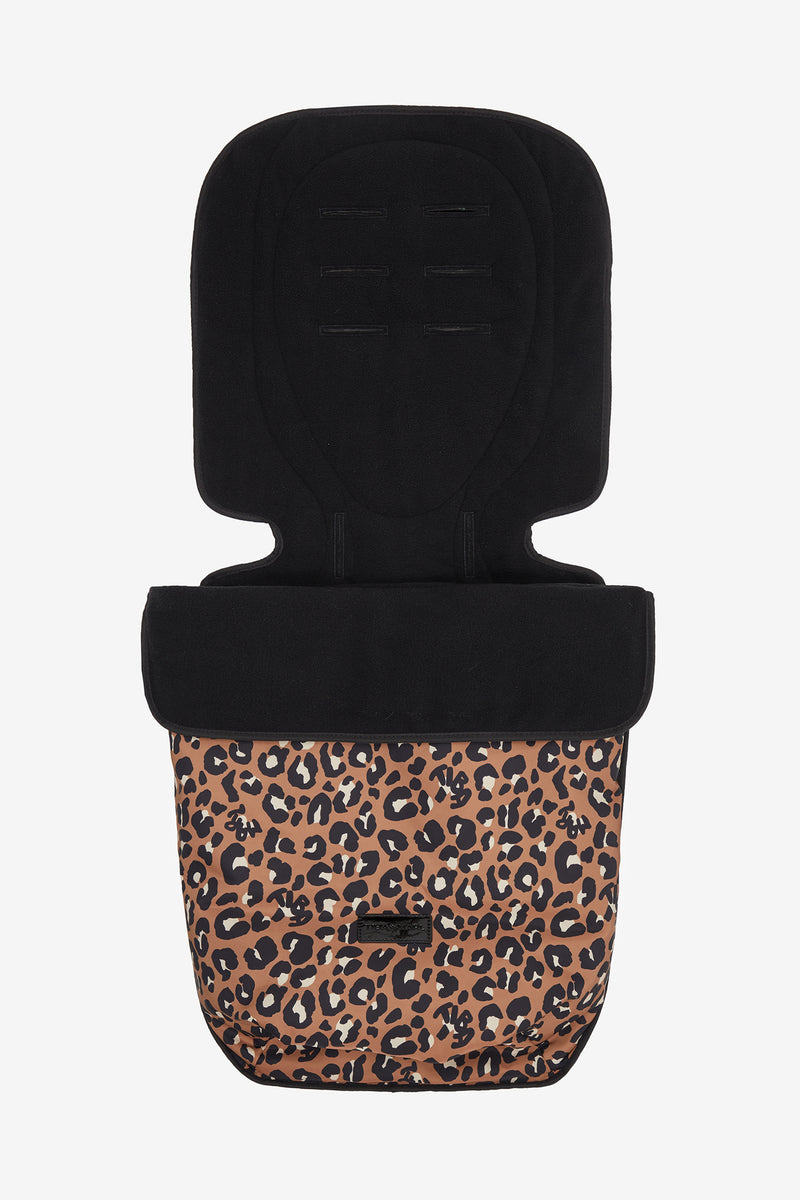 leopard print footmuff