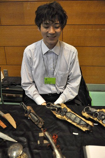 Shoichi Hashimoto at the Seki Knife Show