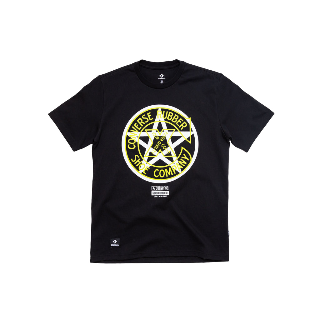 CONVERSE X NEIGHBORHOOD TEE - BLACK 