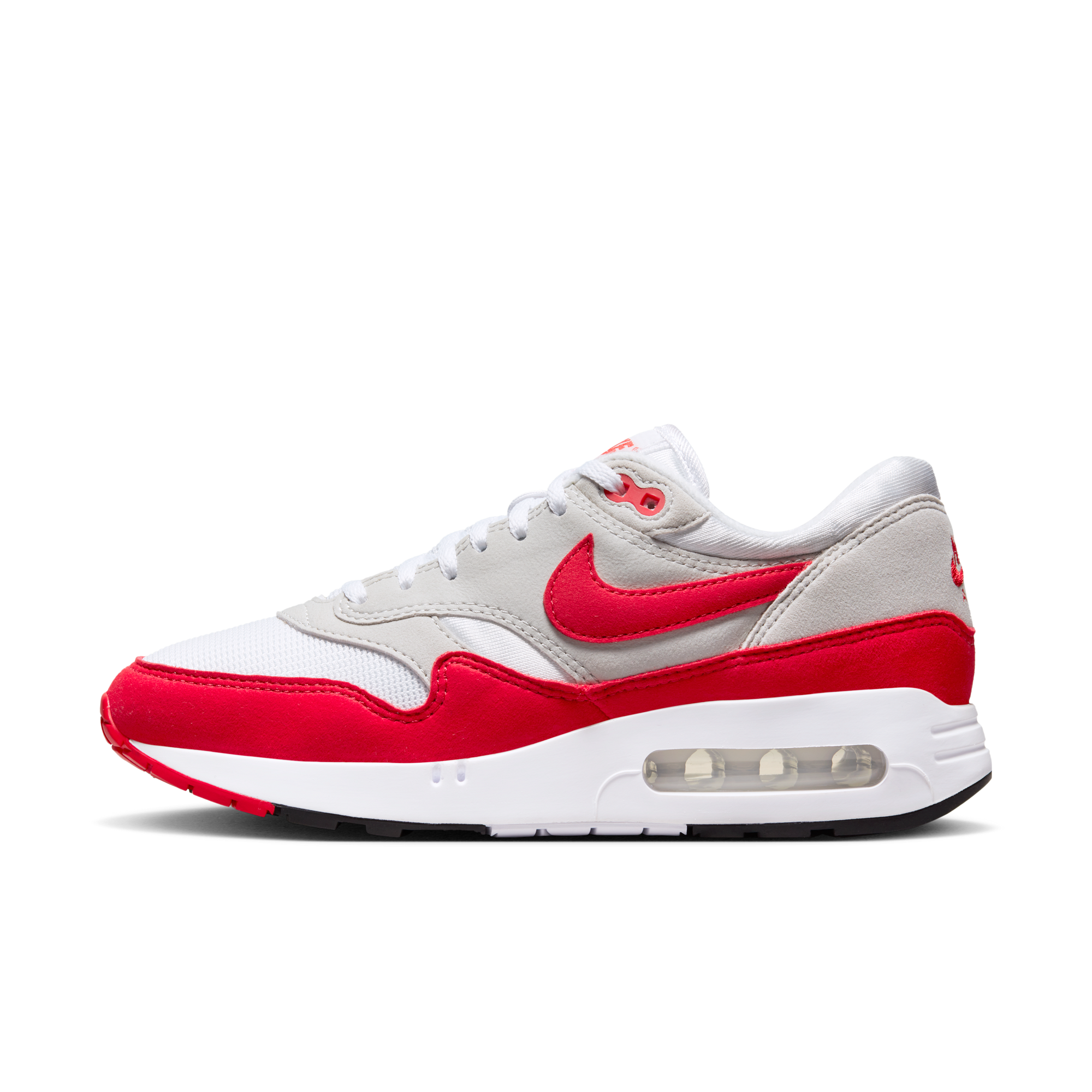 NIKE AIR MAX 1 '86 PREMIUM - WHITE/UNIVERSITY RED-LT NEUTRAL GREY – Creme321