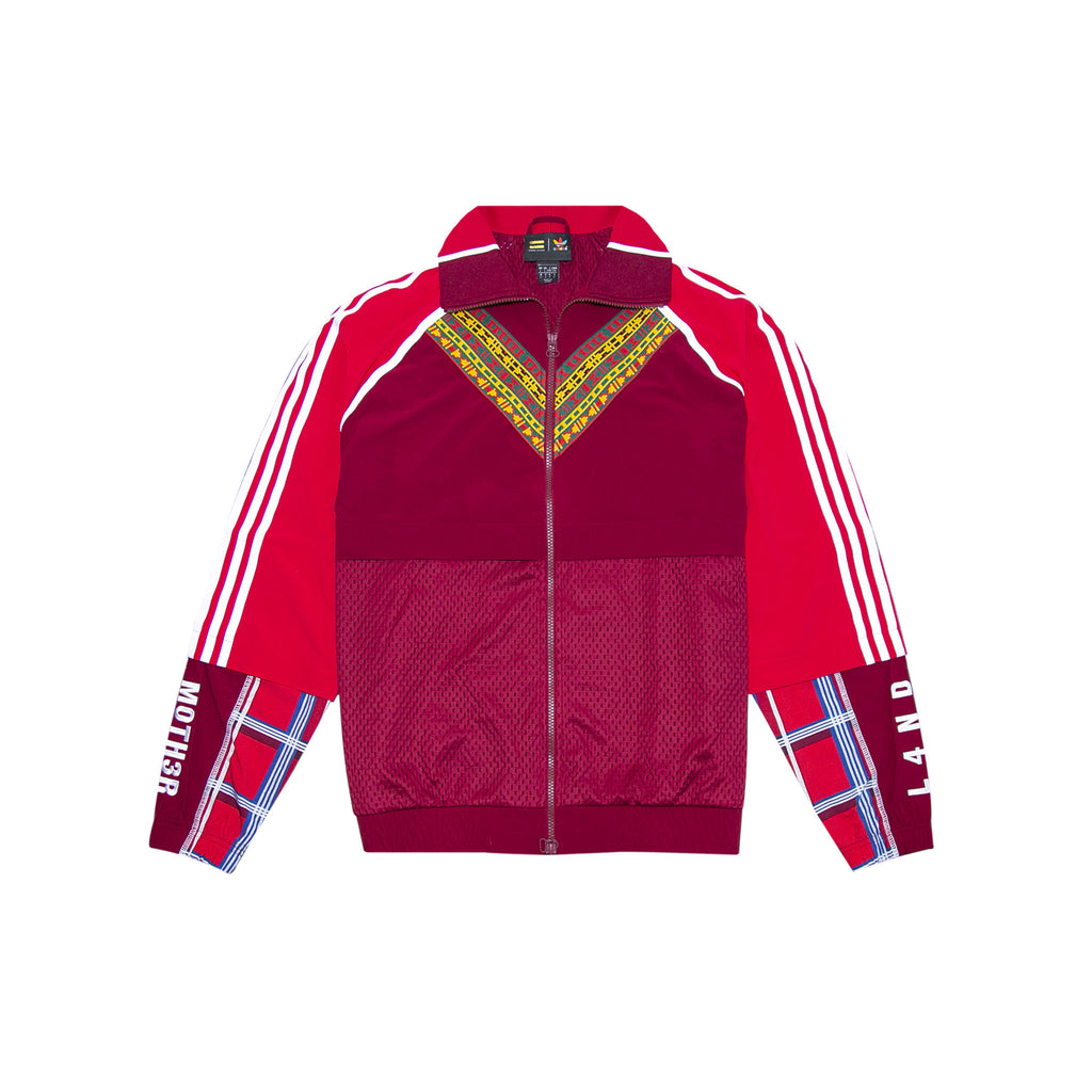 pharrell red adidas jacket