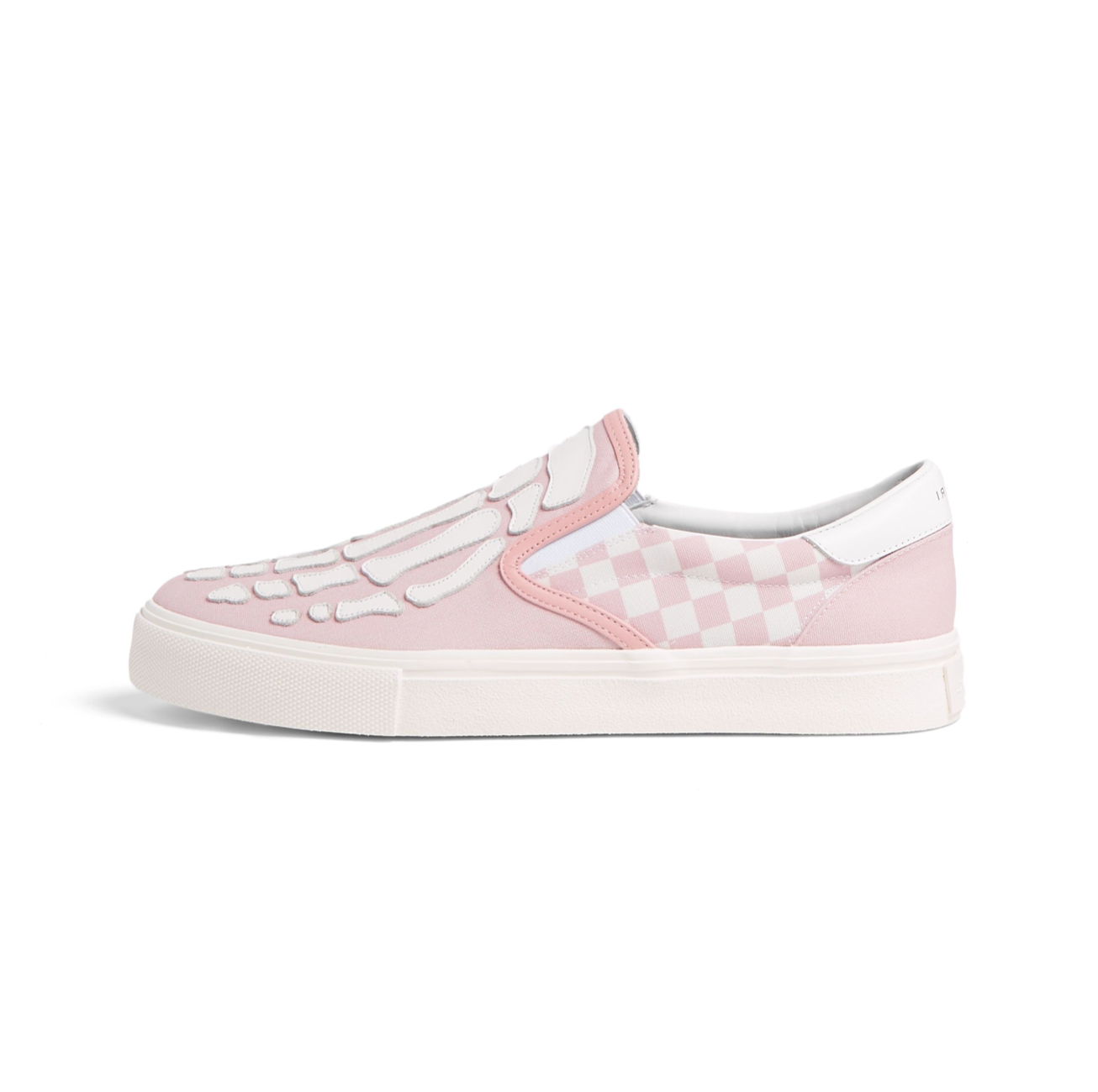 AMIRI Skel-Top Hi White / Pink High Top Sneakers - Sneak in Peace