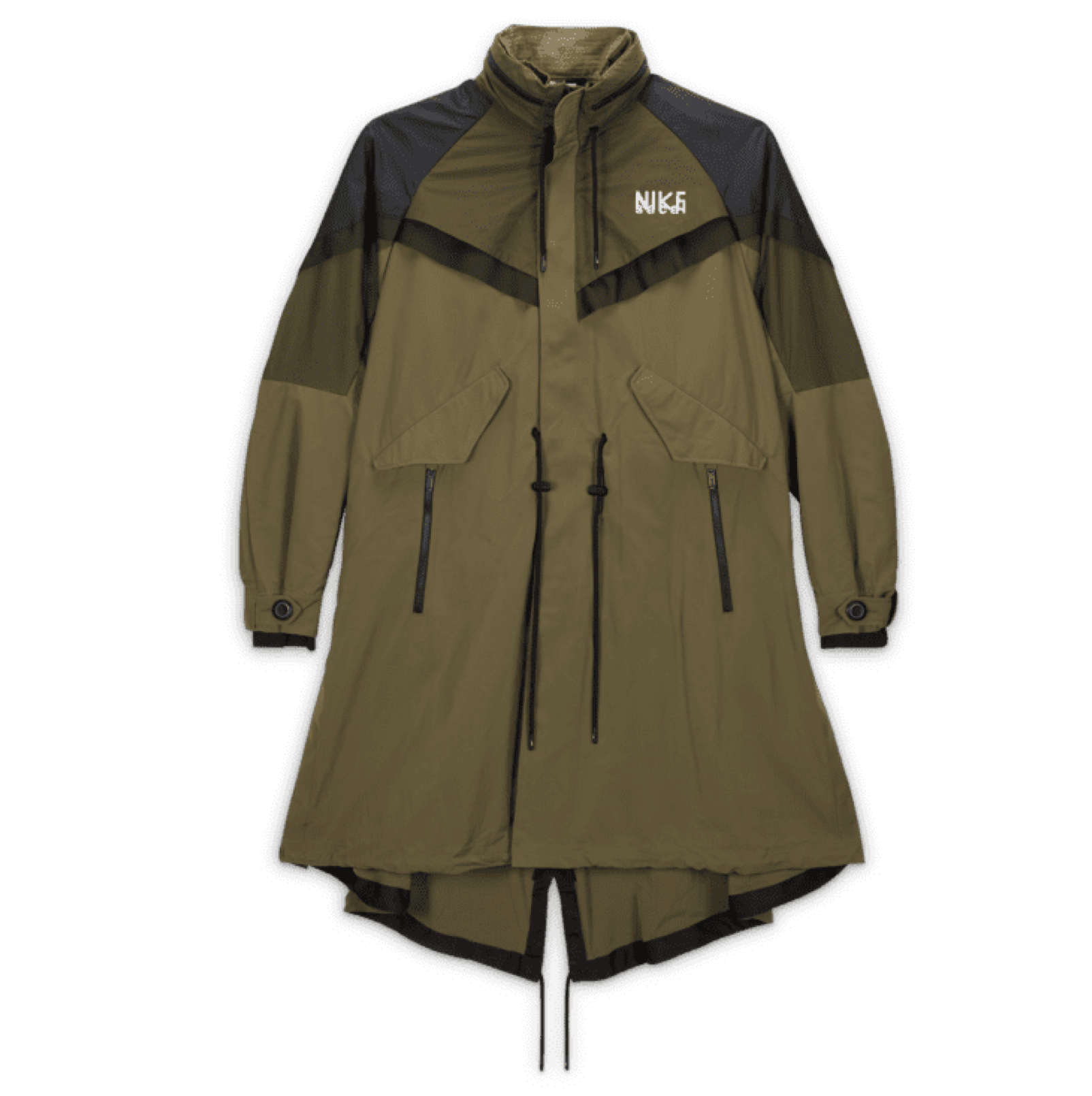 NIKE X SACAI TRENCH JACKET - MEDIUM OLIVE – Creme321