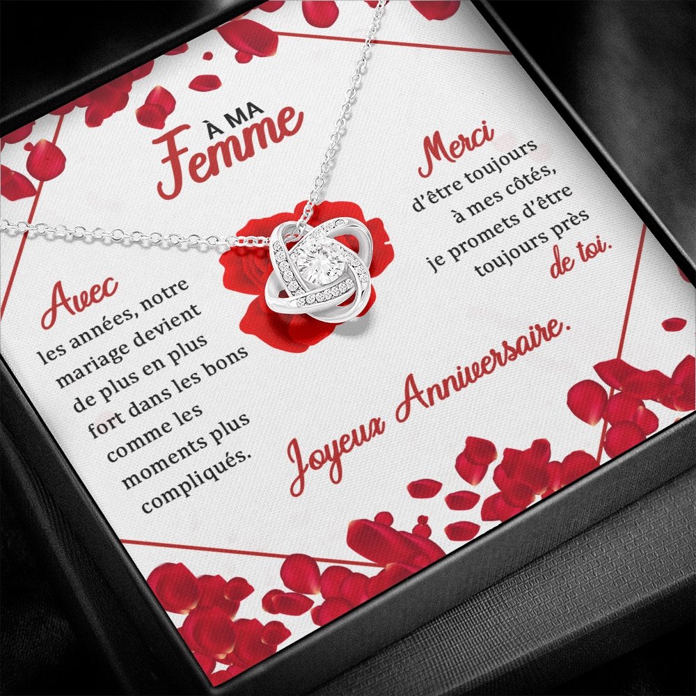 Annimerveille Collier Carte Anniversaire Femme Lehnaa