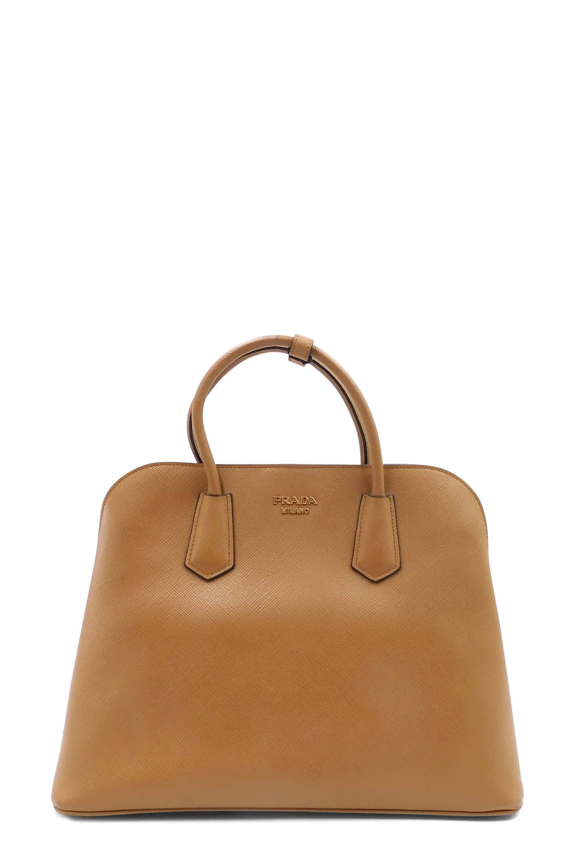 Buy Authentic, Preloved Prada Saffiano Dome Satchel Bags from Second Edit  by Style Theory