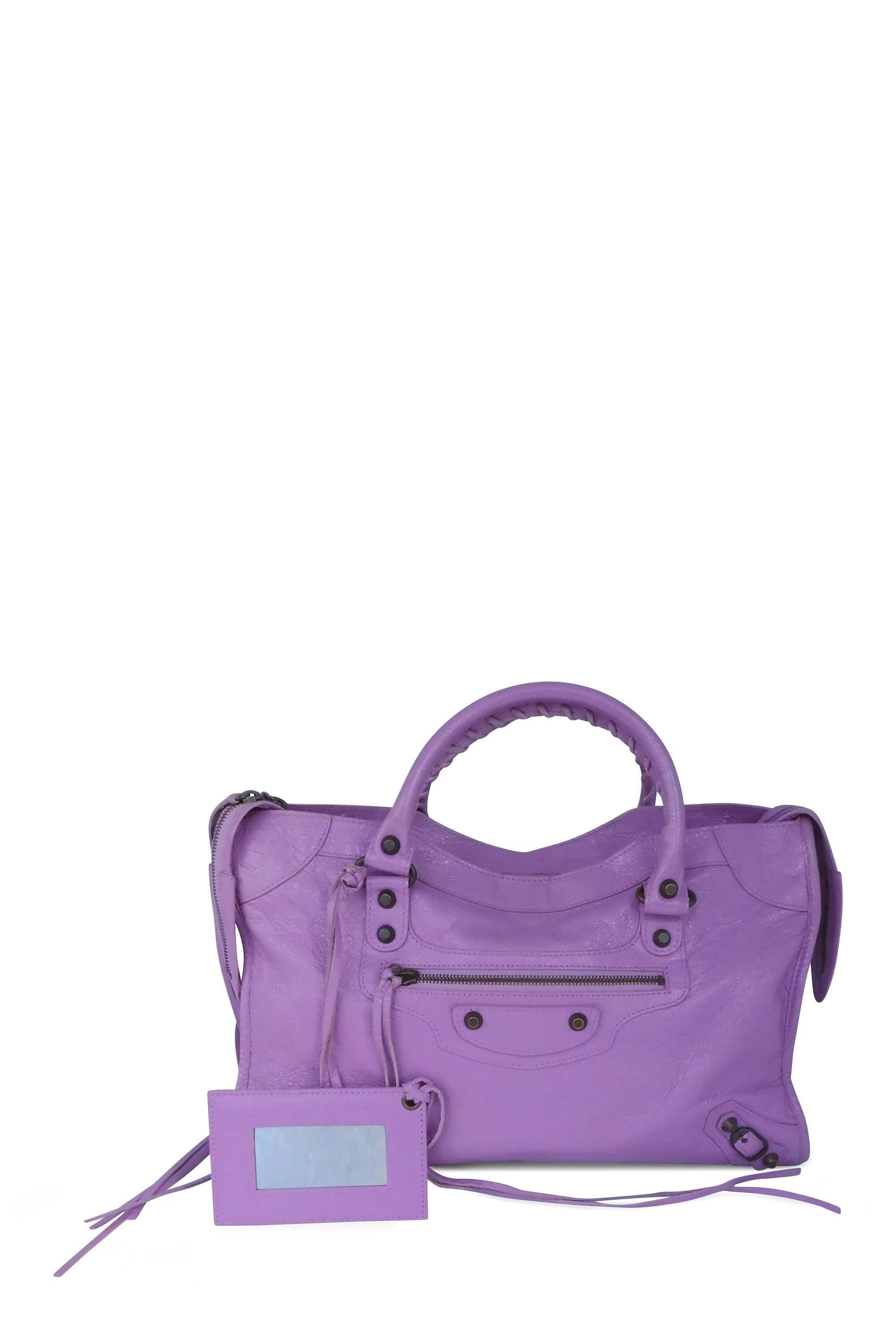 kort deres Dwell Buy Authentic, Preloved Balenciaga Classic City Bag Lilac Bags from Second  Edit by Style Theory
