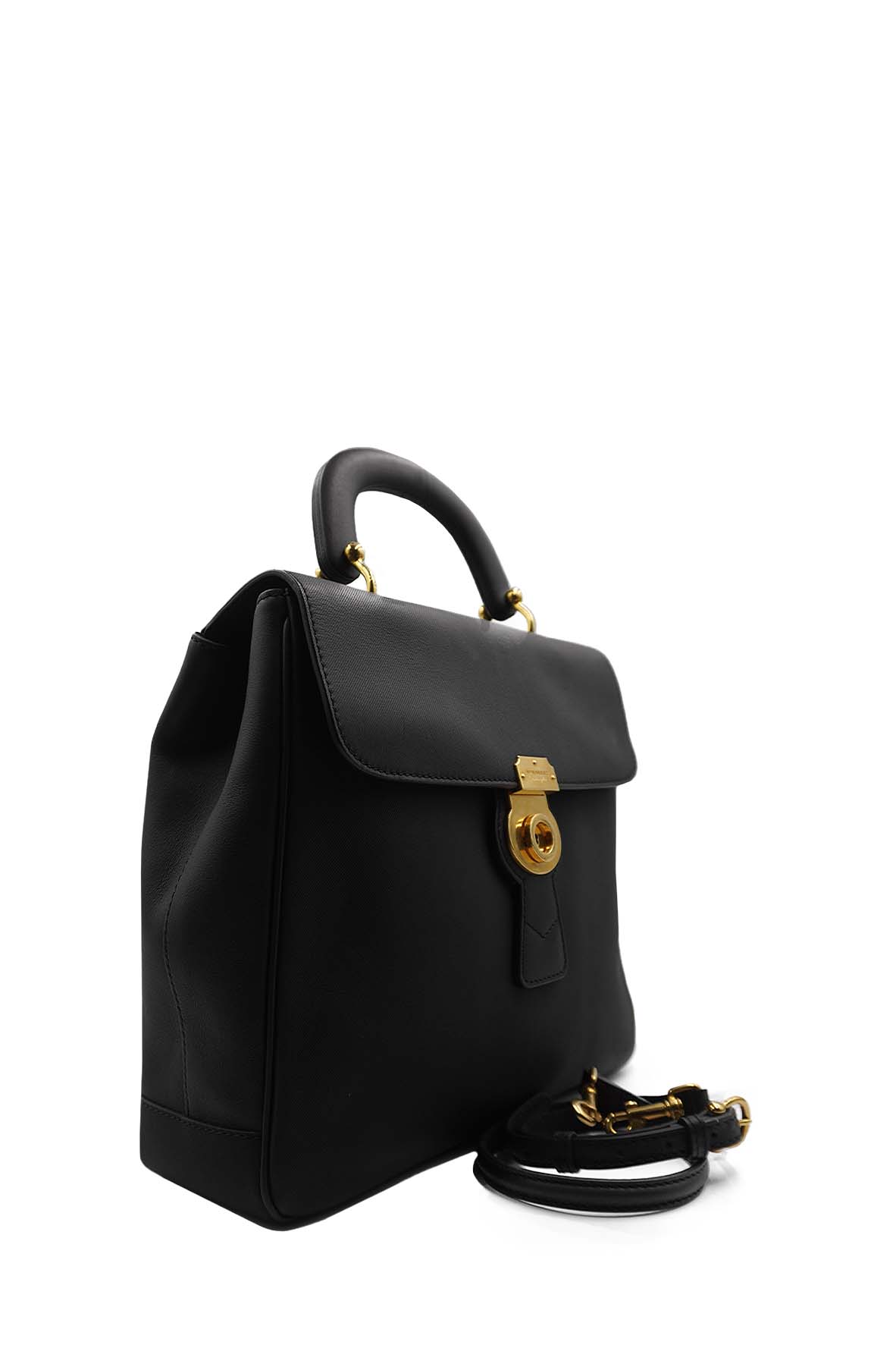 Large DK88 Top Handle Bag Black – Second Edit