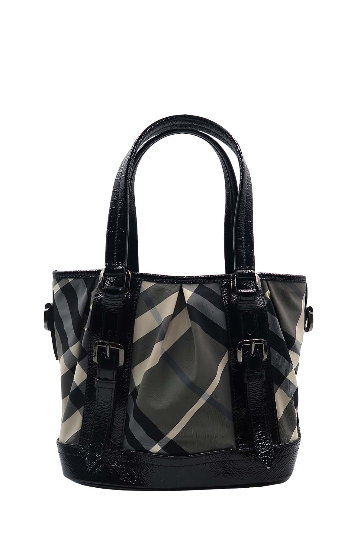 Lowry Beat Check Tote Black – Second Edit