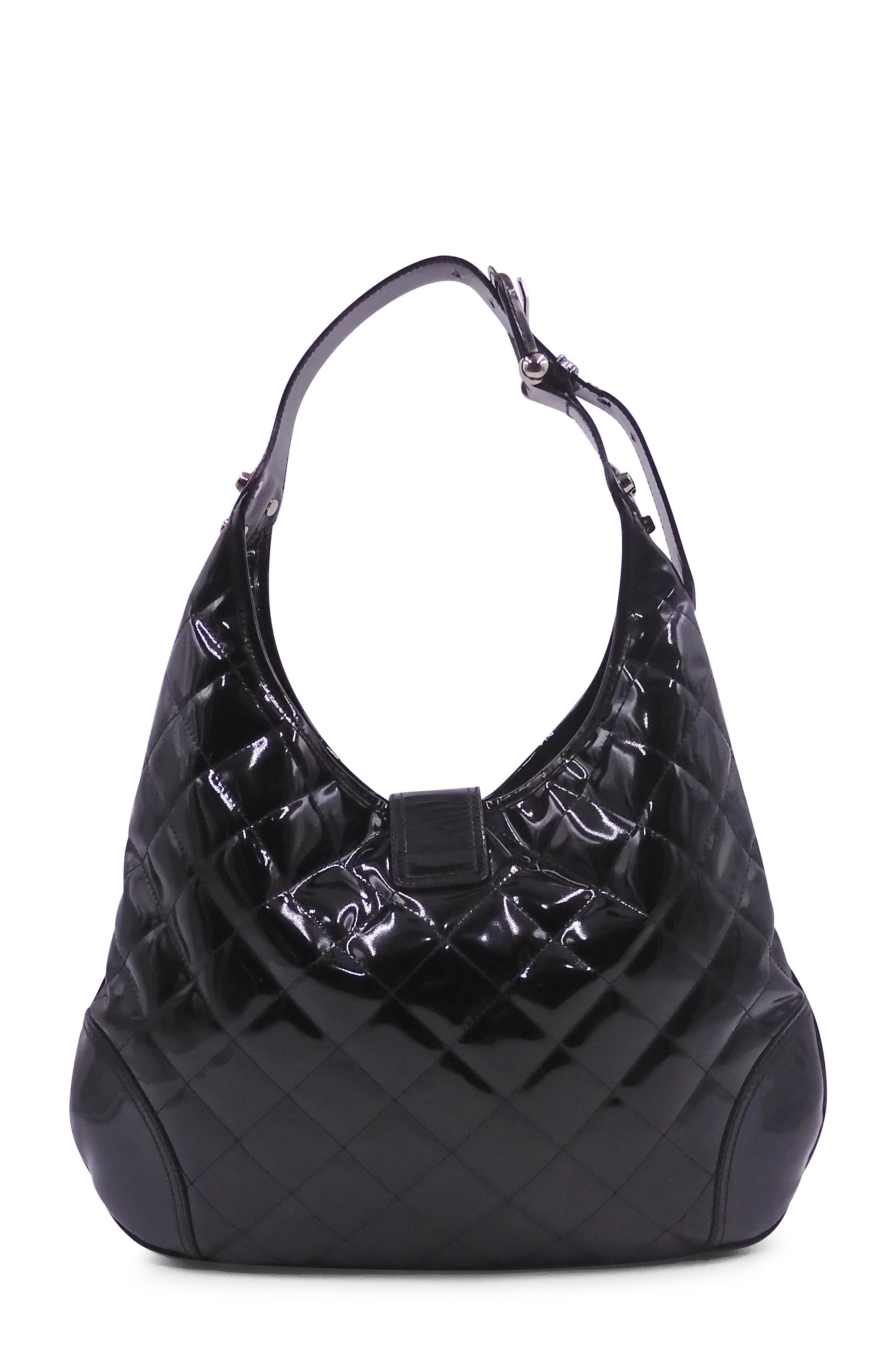 Buy Authentic, Preloved Burberry Quilted Patent Brooke Hobo Black Bags from  Second Edit by Style Theory