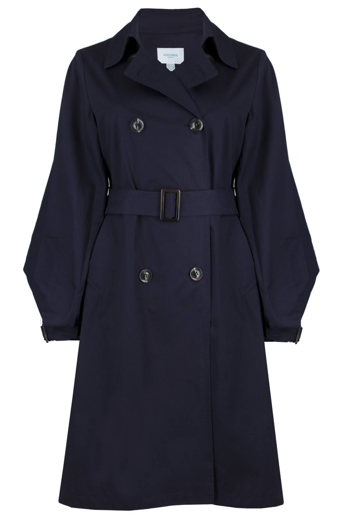 Buy Authentic, Preloved Jovonna Charissa Trench Navy With Bishop ...