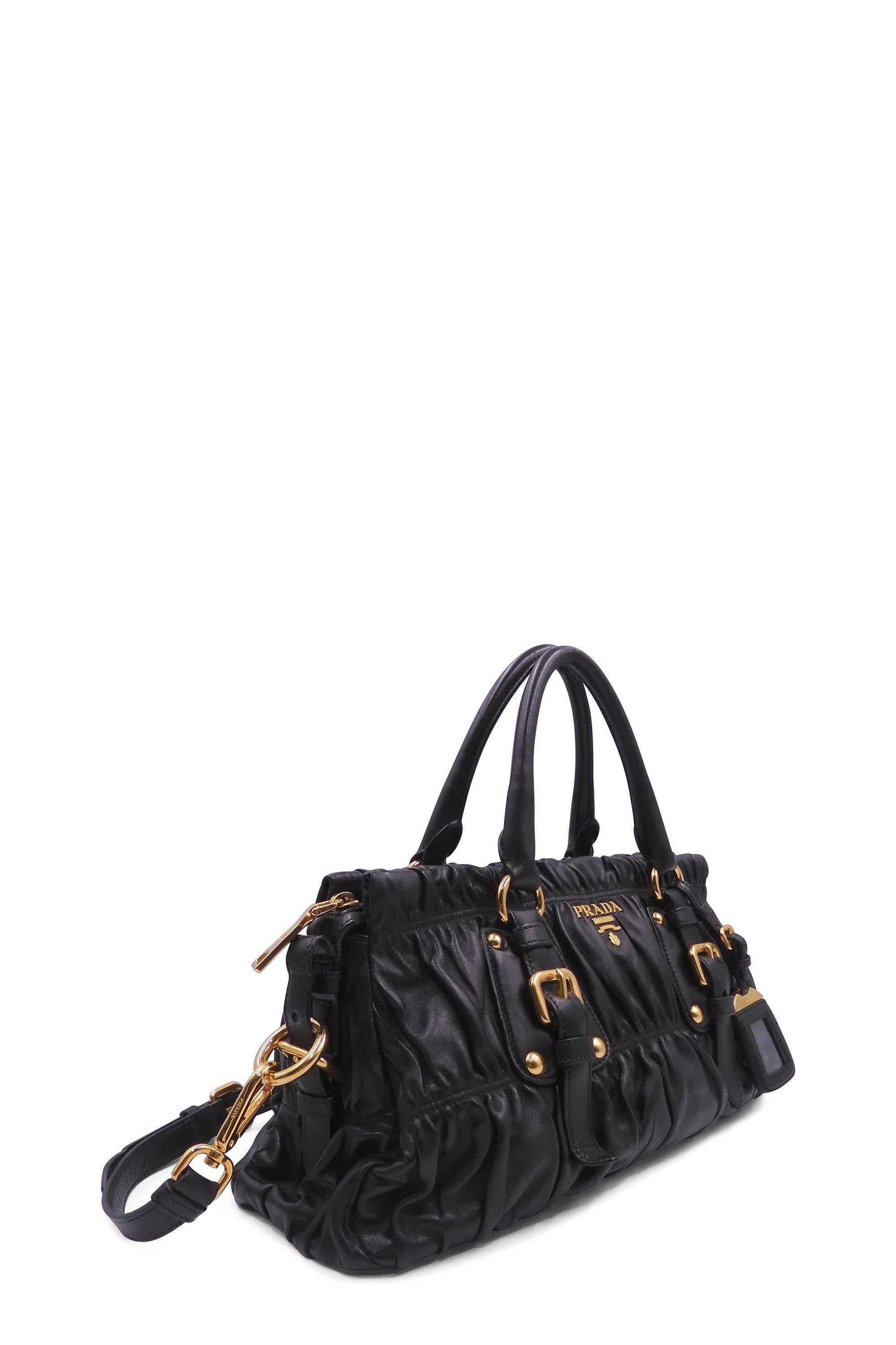 73％以上節約 prada NAPPA GAUFRE NERO tdh-latinoamerica.de