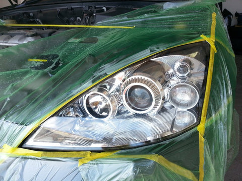 How to clean headlights properly with Renewcar