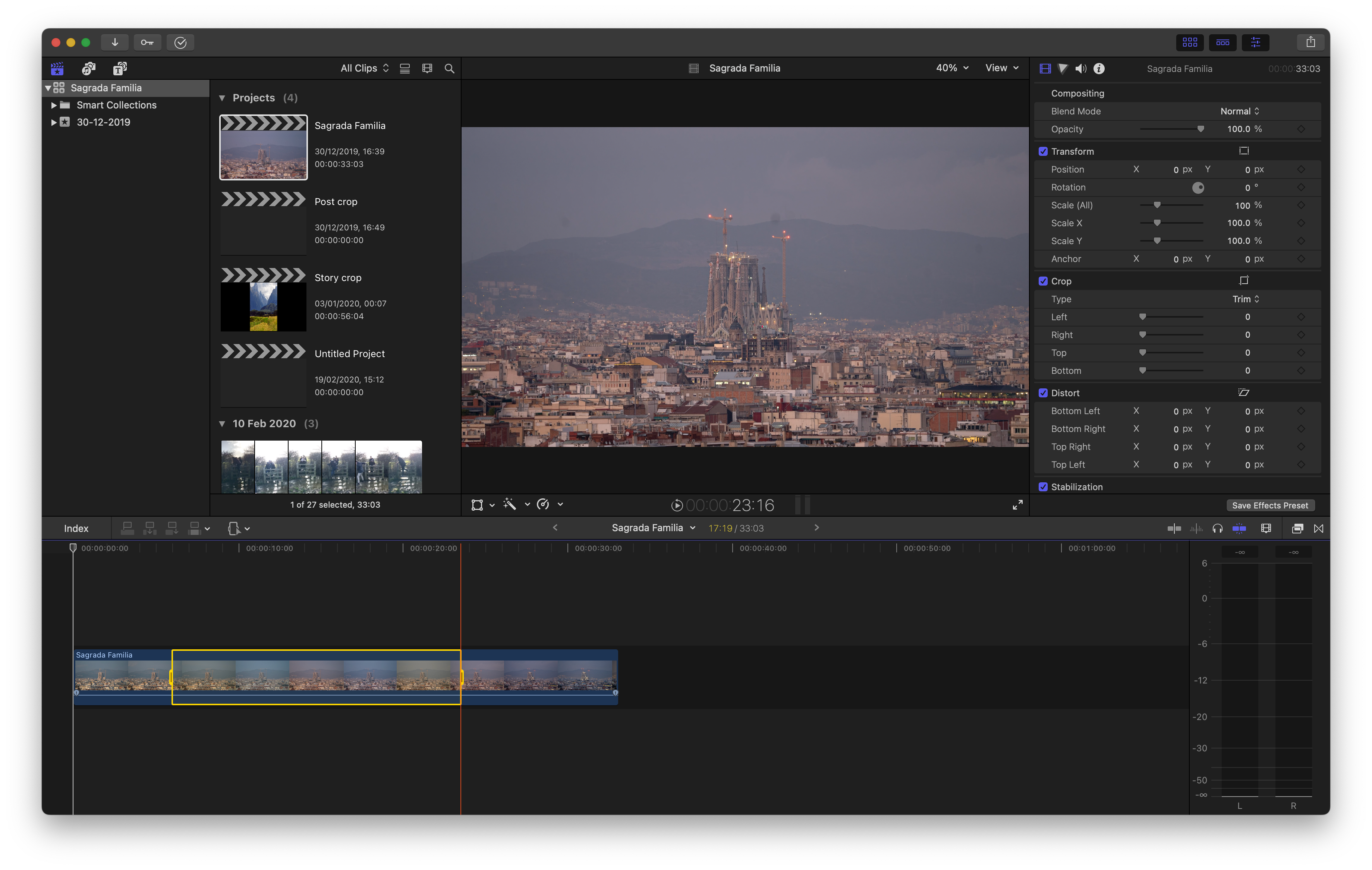 How to export a video region in Final Cut Pro