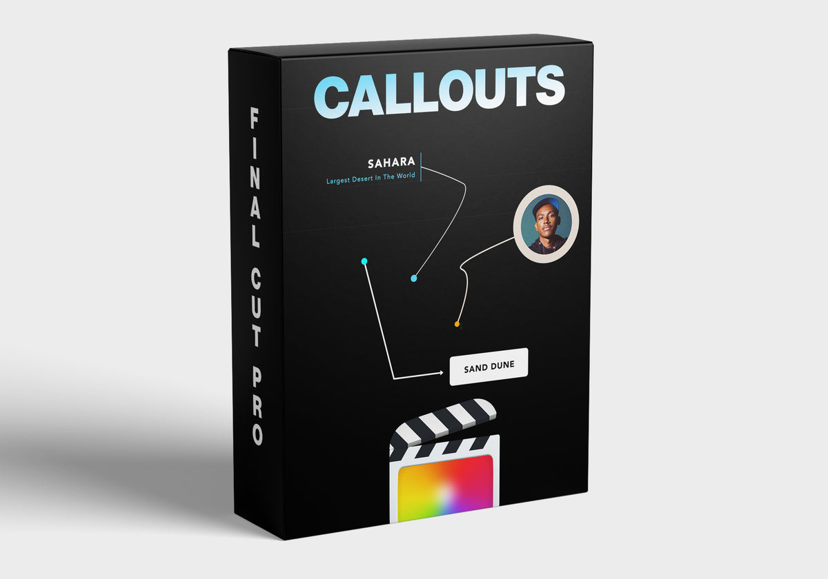 callouts final cut pro x free