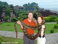 Dave and I in Bali!