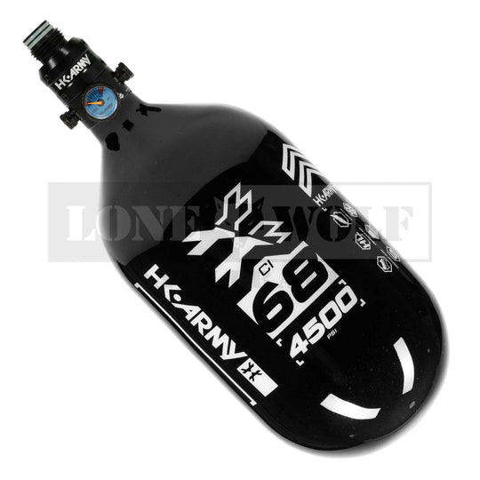 HK Army Aluminum Compressed Air HPA Paintball Tank Air Systems - Standard  Regulator