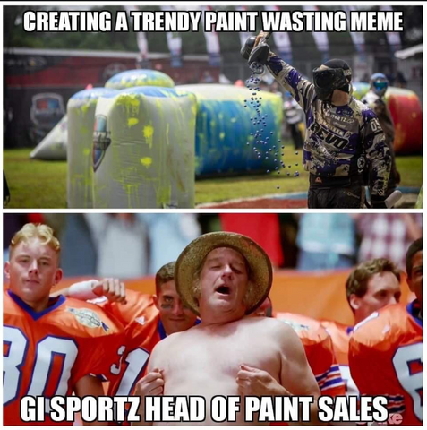 trendy paintball meme