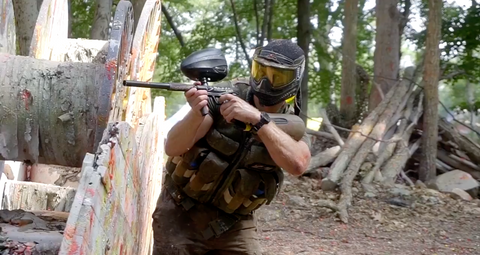 terrain de paintball des survivants de l'enfer