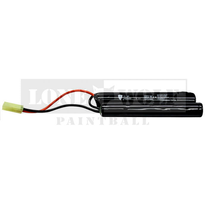 Batterie Airsoft divisée Valken NiMh 9,6 V 1600 mAh – Lone Wolf Paintball