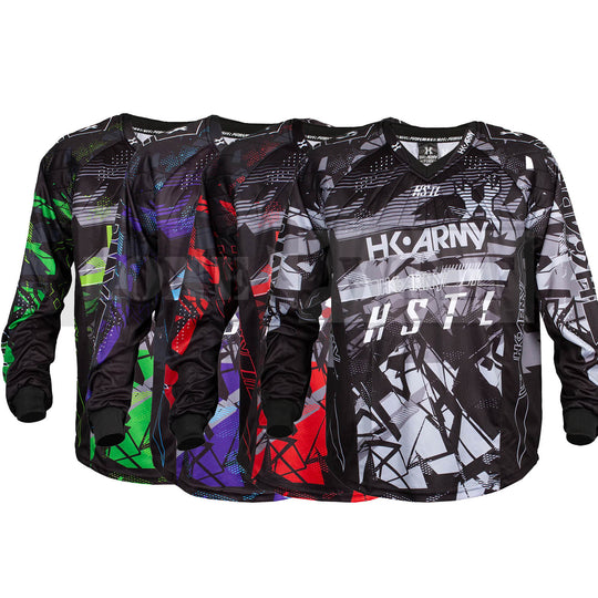 NEW HK Army Freeline Paintball Jersey - Infamous Black/Grey - Small