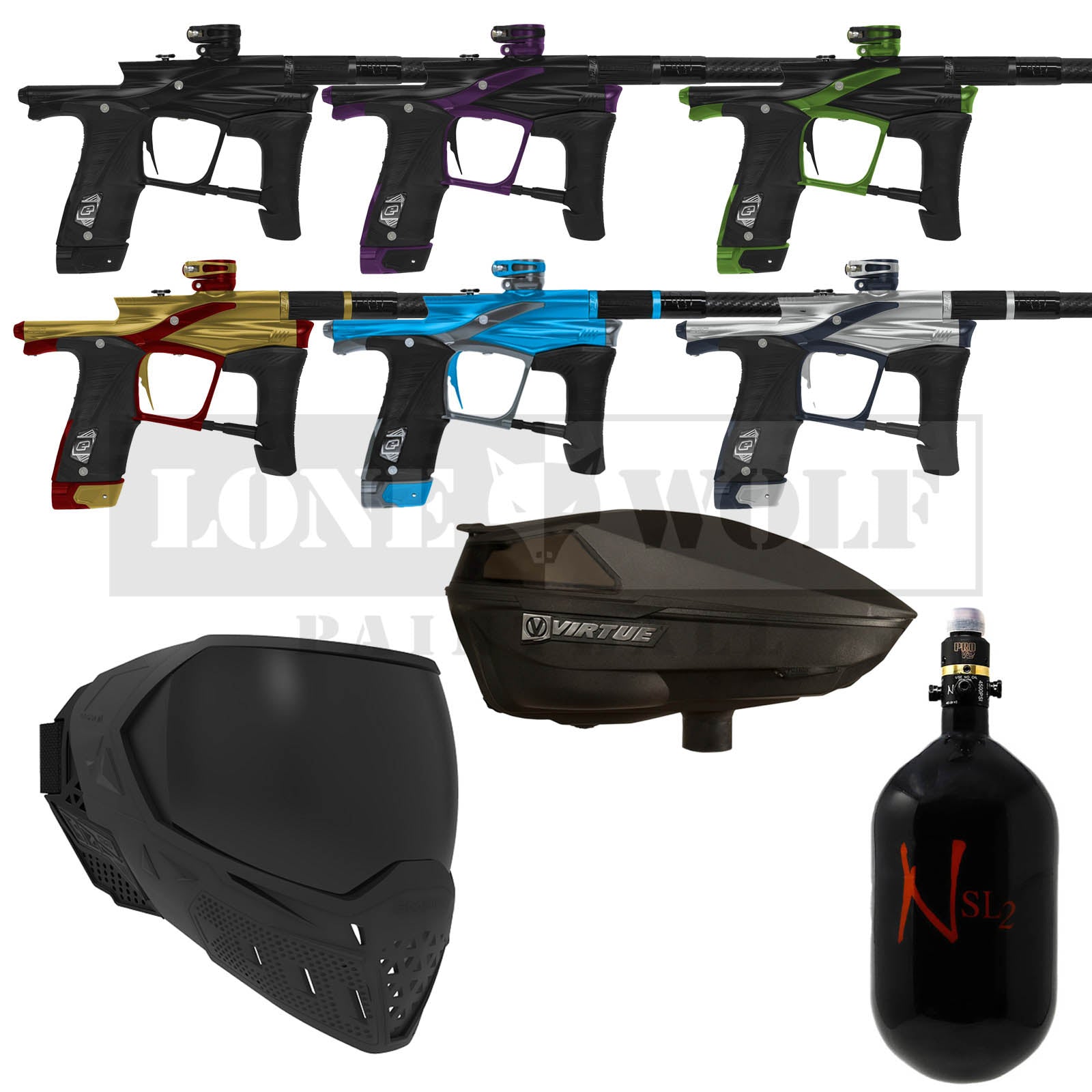 EGO LV1.6 Paintball Marker –