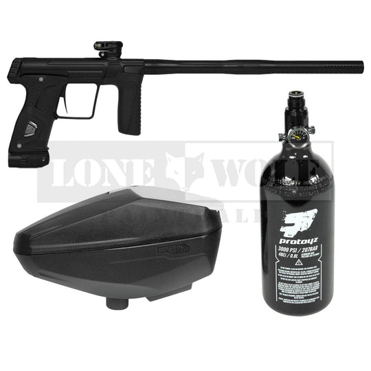 P-700 White Feather Paintball Sniper Marker by rosewolfartisans on