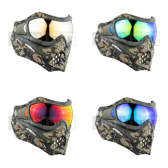 Vforce Grill - Se Webbing Paintball Mask (Includes Two Lenses) - White