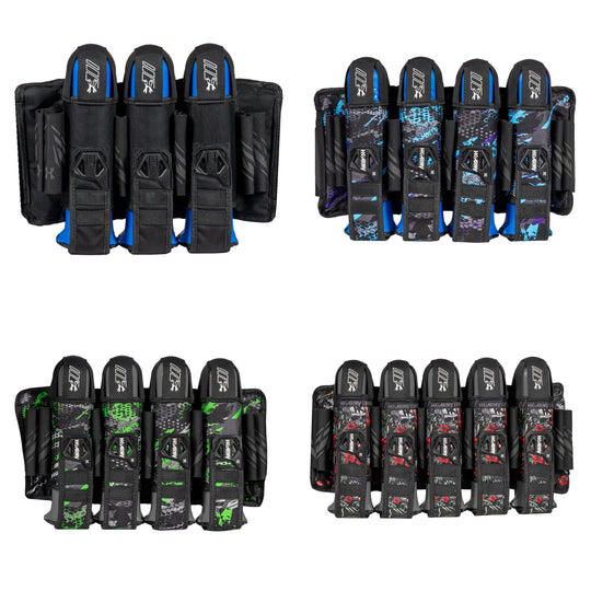  Social Paintball Grit Pod Pack Harness, Stealth Black, 6+9 Pod  Holders : Sports & Outdoors