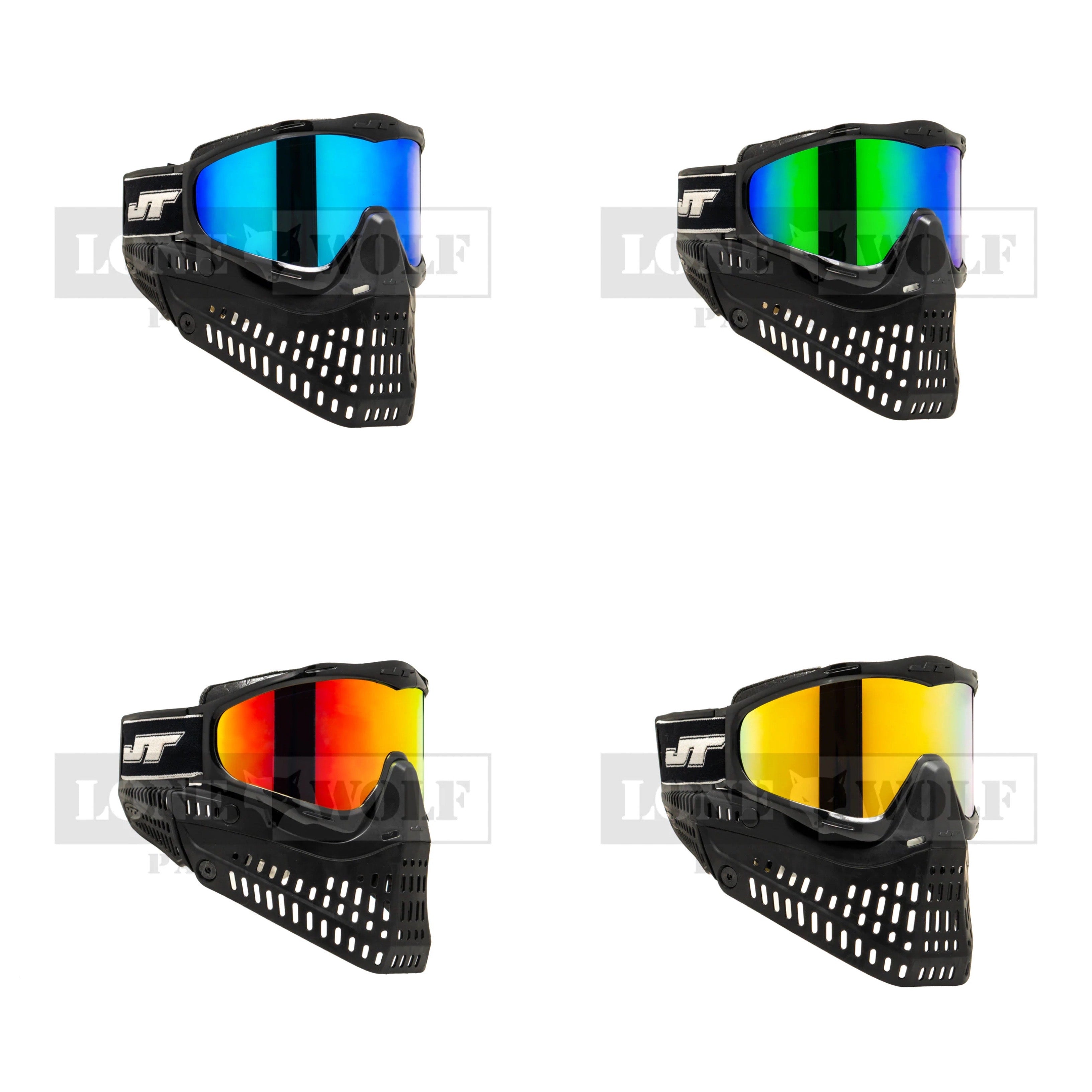 JT Spectra Flex 8 Thermal Full Coverage Goggles, Camo, Clear