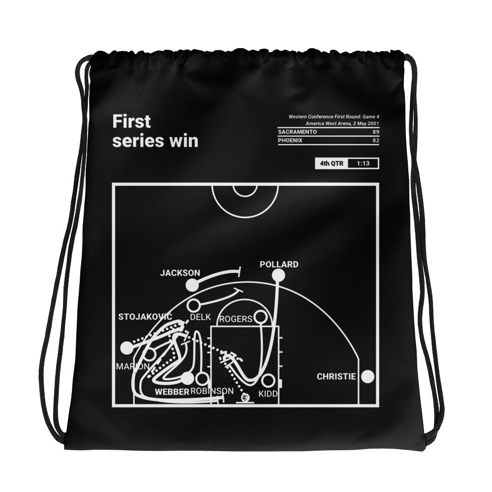 Greatest Kings Plays Drawstring Bag First series win (2001) Playbook