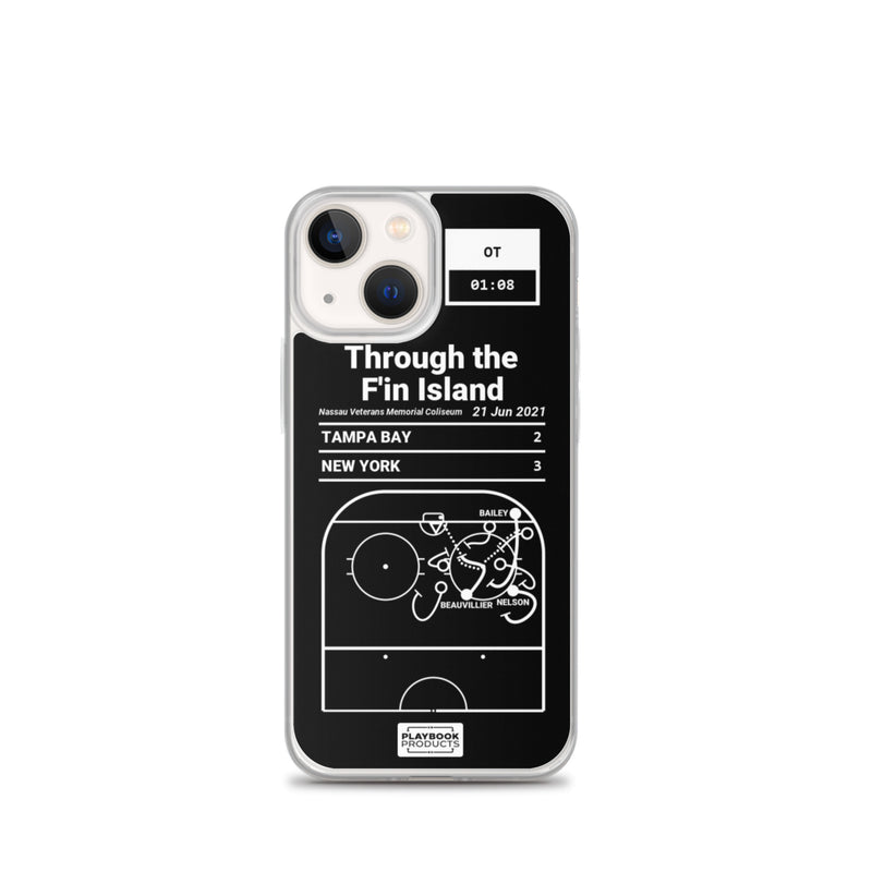 Greatest Islanders Plays iPhone Case: Through the F&
